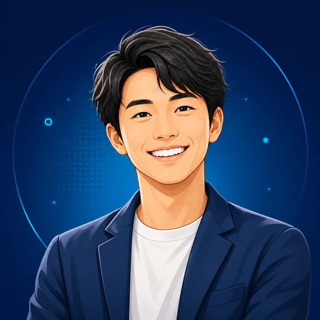 Webマーケターのイラスト